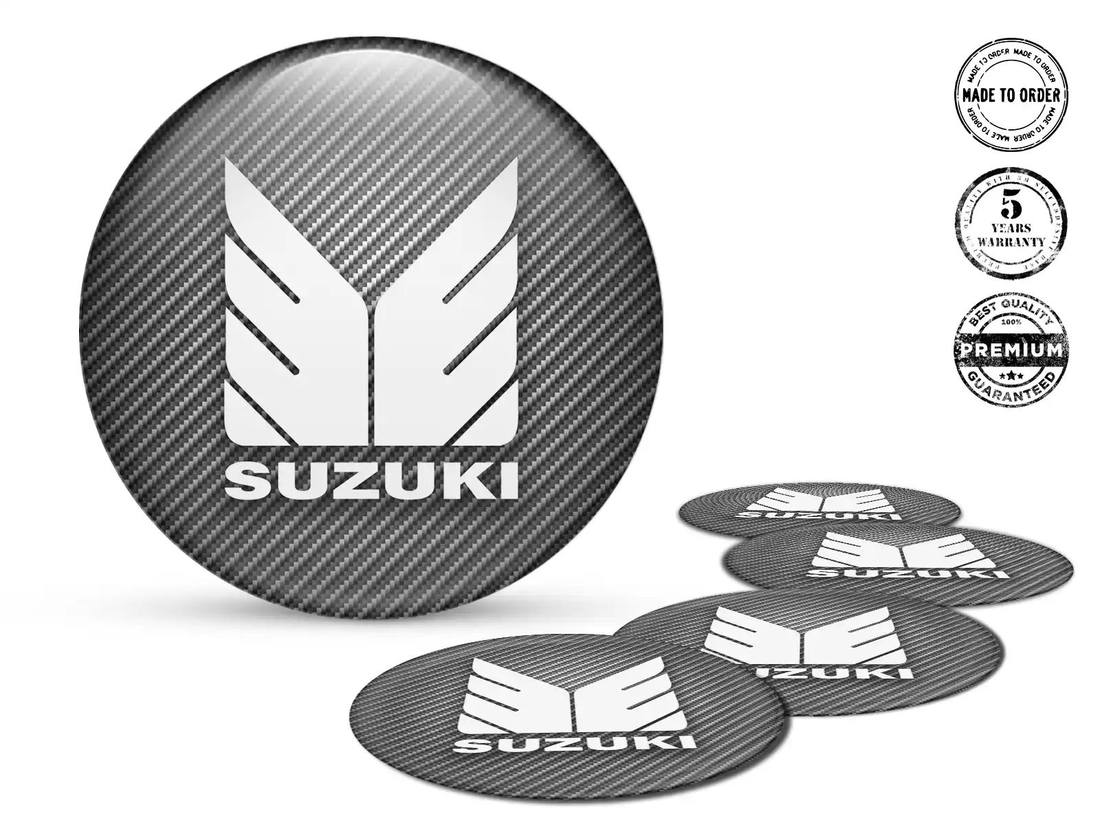 Suzuki Pegatinas Bombadas Pro Núcleo Flujo Temporal